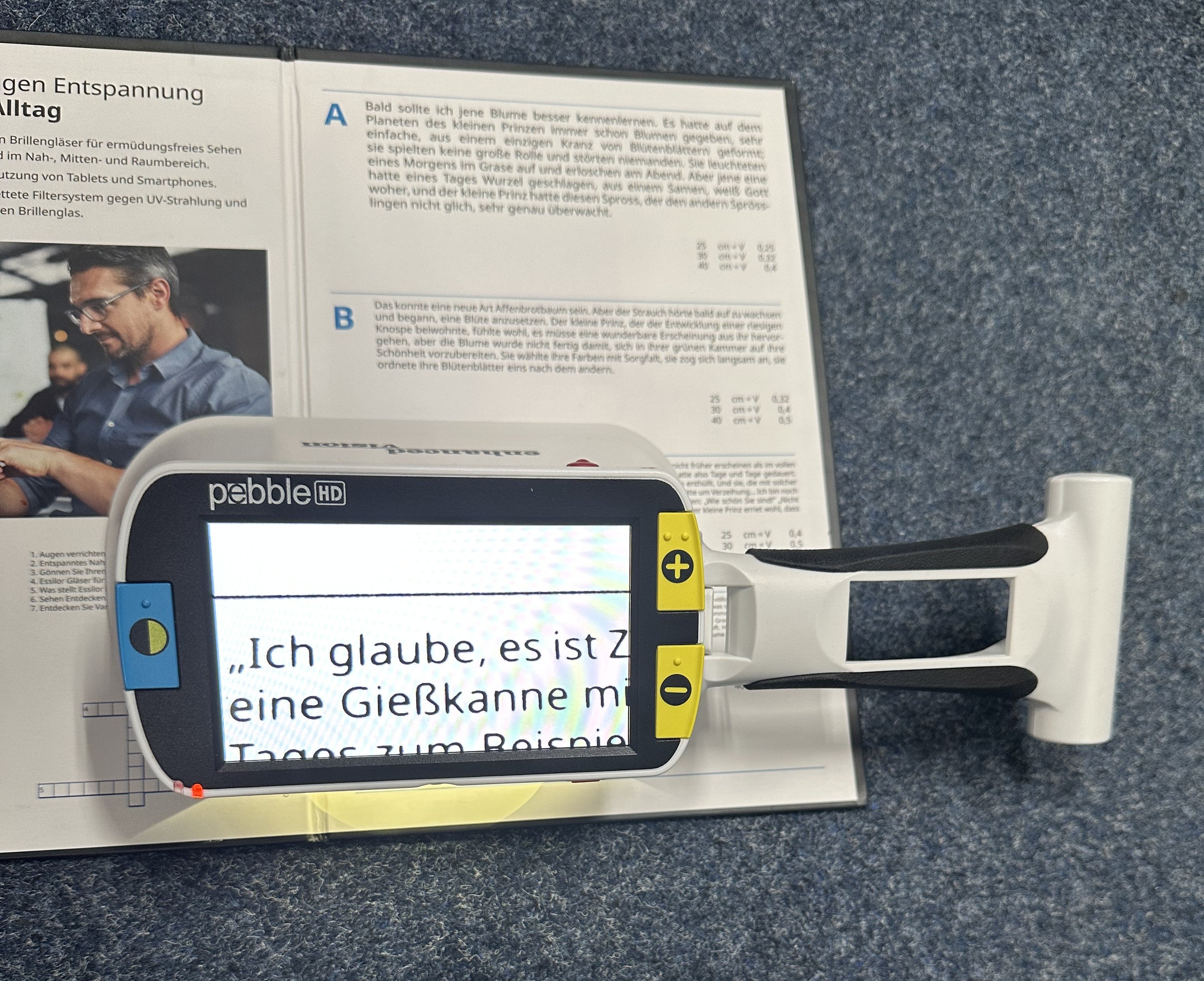 Leseständer für Pebble HD 4,3''